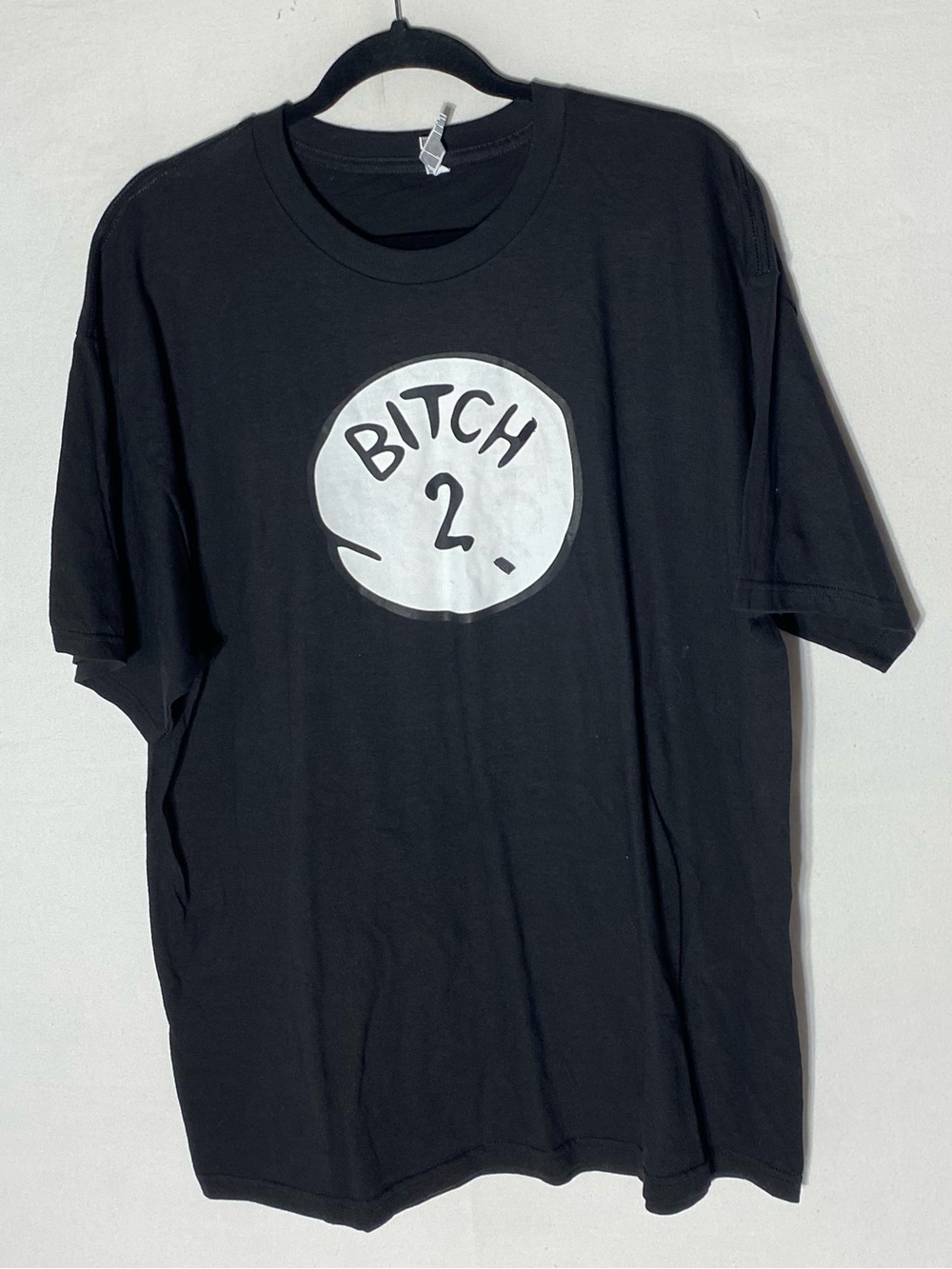 Alstyle Heavyweight Dr Seuss Funny Spoof Bit@h 2 Graphic Tee T Shirt XL
